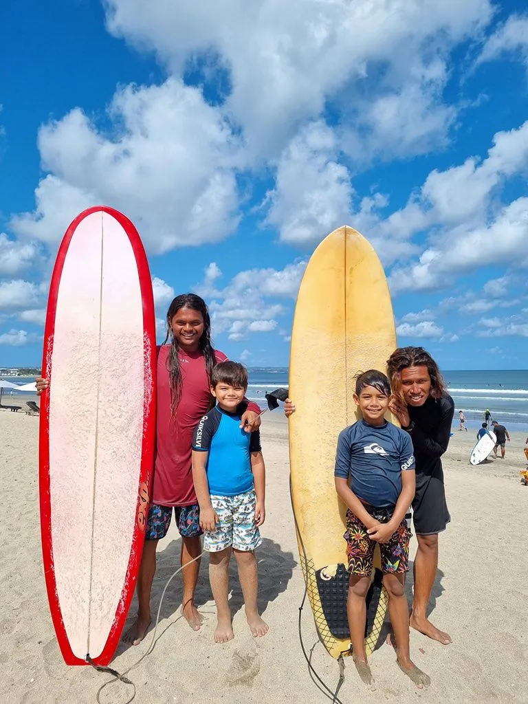 Surf Lessons for Kids in Bali