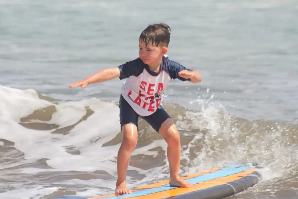 Surf Lessons for Kids in Bali